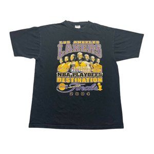 Vintage Los Angeles Lakers Reloaded tee 2004 Y2K Shaq Kobe Size XL